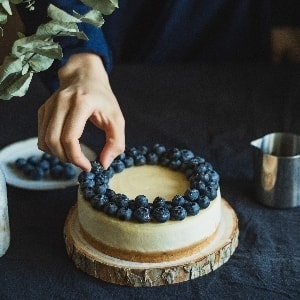 blueberry cake